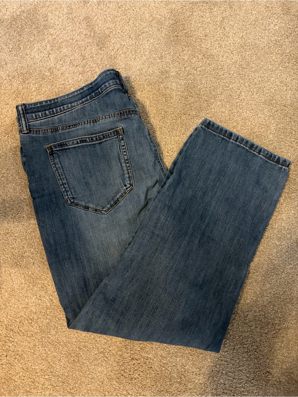 Sonoma Straight Leg Jeans in Medium Blue Wash